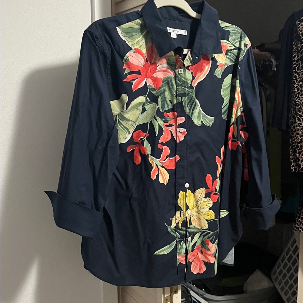 Chico's Deep Blue Garment